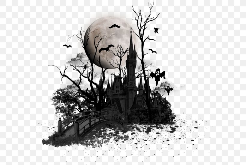 Haunted House Ghost Clip Art, PNG, 600x550px, Haunted House, Black And White, Branch, Casper, Ghost Download Free