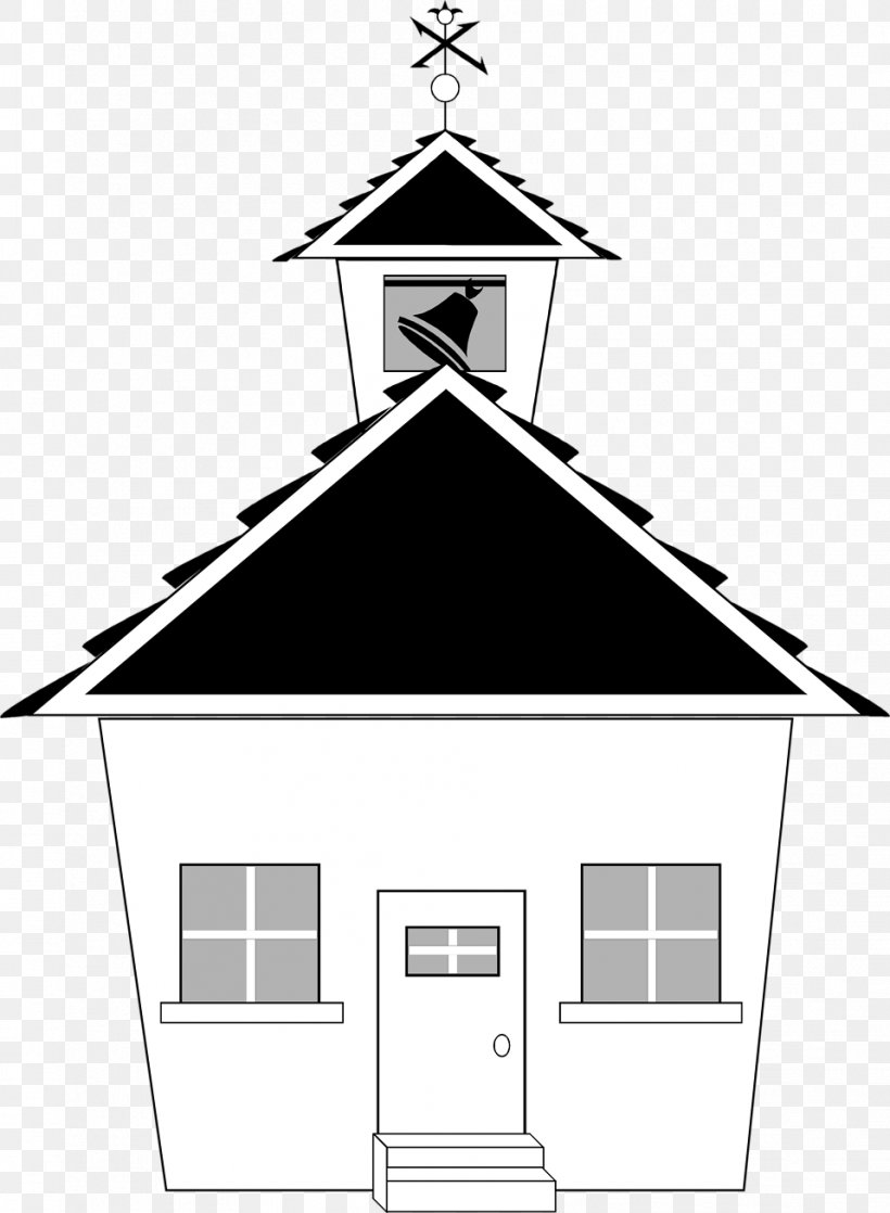 School Black And White Clip Art, PNG, 958x1307px, School, Area, Black, Black And White, Building Download Free