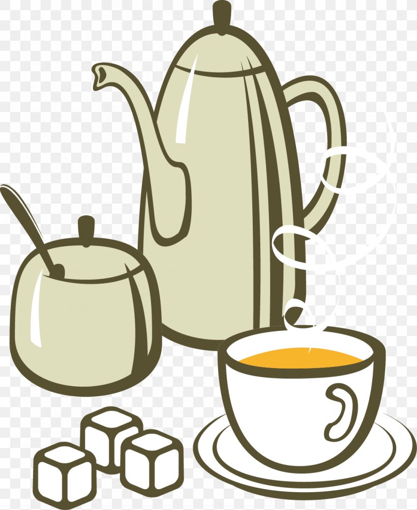 Tea Coffee Breakfast European Cuisine Clip Art, PNG, 1099x1344px, Tea, Artwork, Breakfast, Ceramic, Coffee Download Free