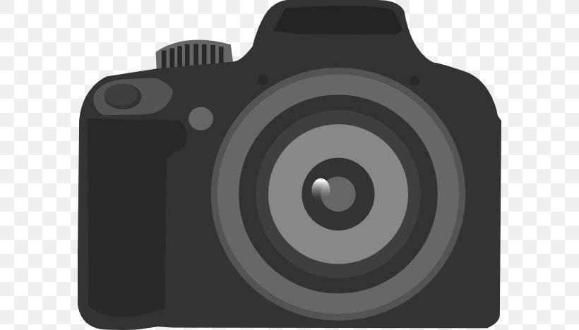 Digital SLR Camera Lens Clip Art, PNG, 600x468px, Digital Slr, Camera, Camera Lens, Cameras Optics, Canon Download Free