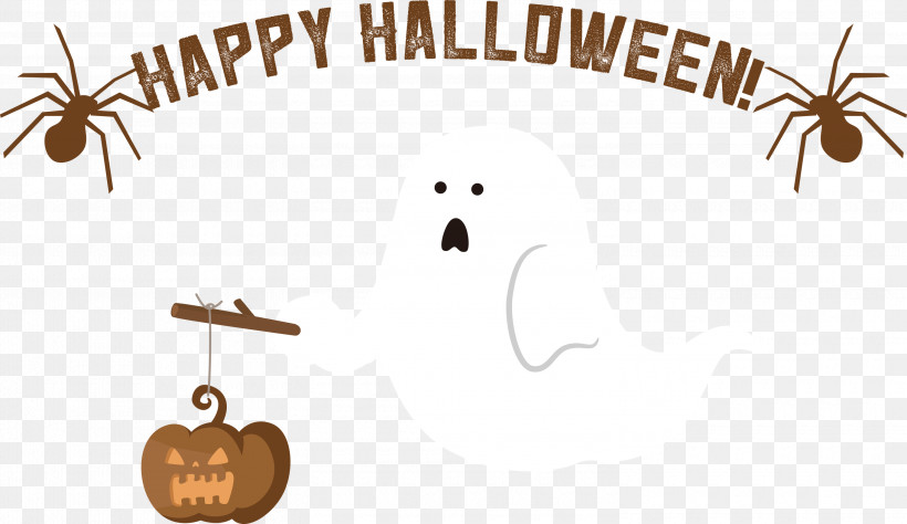 Happy Halloween, PNG, 3000x1737px, Happy Halloween, Biology, Cartoon, Geometry, Line Download Free