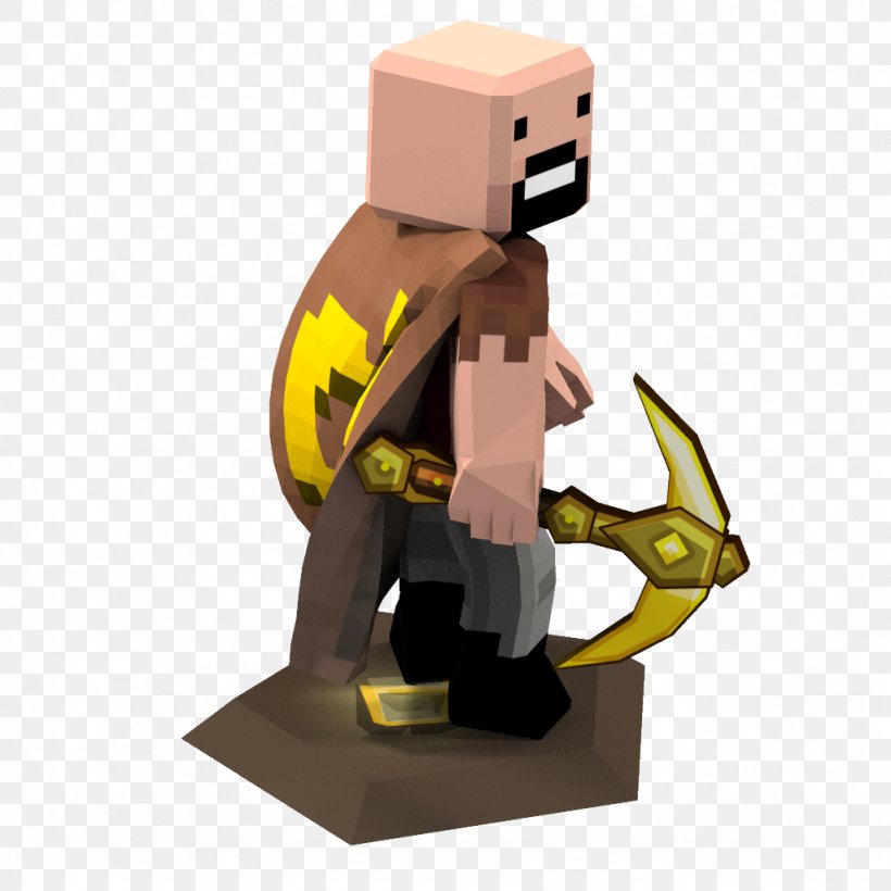 Minecraft: Pocket Edition MineCon Mojang Cape, PNG, 1024x1024px, Minecraft, Action Toy Figures, Cape, Figurine, Jens Bergensten Download Free