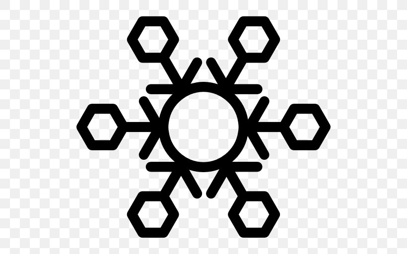 Snowflake Clip Art, PNG, 512x512px, Snowflake, Area, Black And White, Can Stock Photo, Drawing Download Free