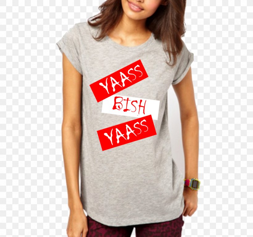 T-shirt Yasss Bish Sleeveless Shirt Shoulder, PNG, 1600x1495px, Tshirt, Clothing, Kendrick Lamar, Neck, Nicki Minaj Download Free