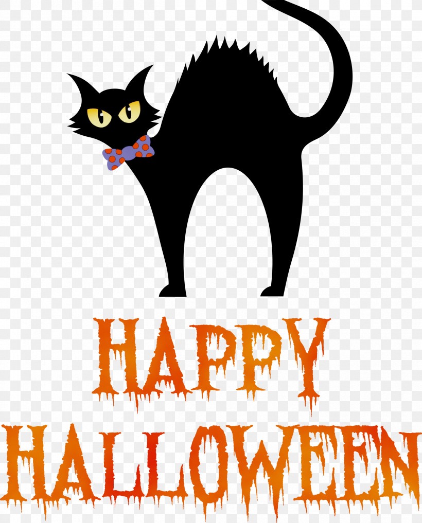 Cat Whiskers Snout Logo Black Cat / M, PNG, 2416x2999px, Happy Halloween, Biology, Cat, Catlike, Line Download Free