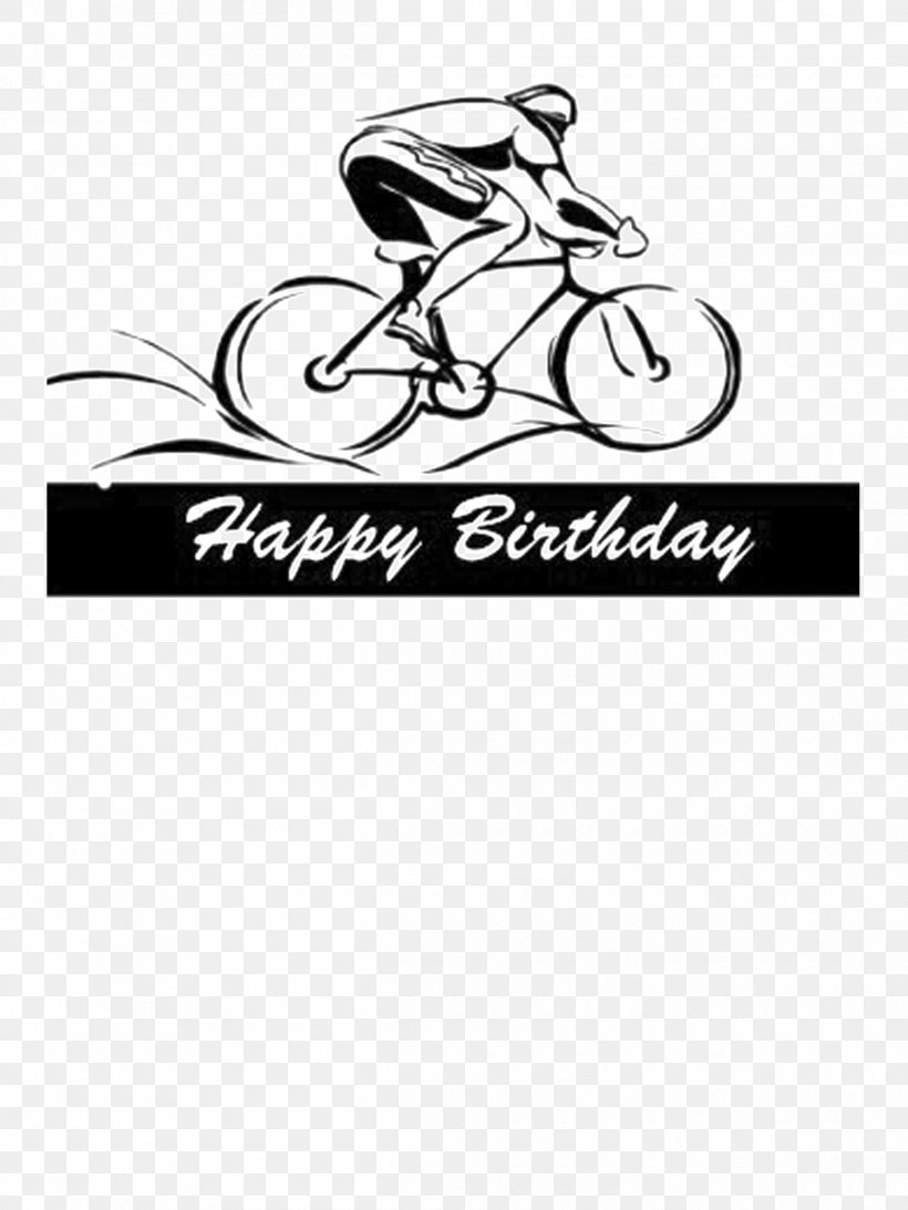 Happy Birthday Bicycle Cycling Greeting & Note Cards, PNG, 2400x3200px, Happy Birthday, Alles Gute Zum Geburtstag, Area, Artwork, Bicycle Download Free