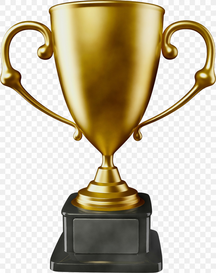 Trophy, PNG, 2373x3000px, Watercolor, Award, Beer Glass, Drinkware, Paint Download Free