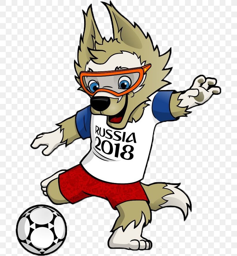 2018 FIFA World Cup FIFA World Cup Official Mascots Zabivaka Iran National Football Team, PNG, 713x887px, 2018, 2018 Fifa World Cup, Adidas Telstar, Animal Figure, Art Download Free