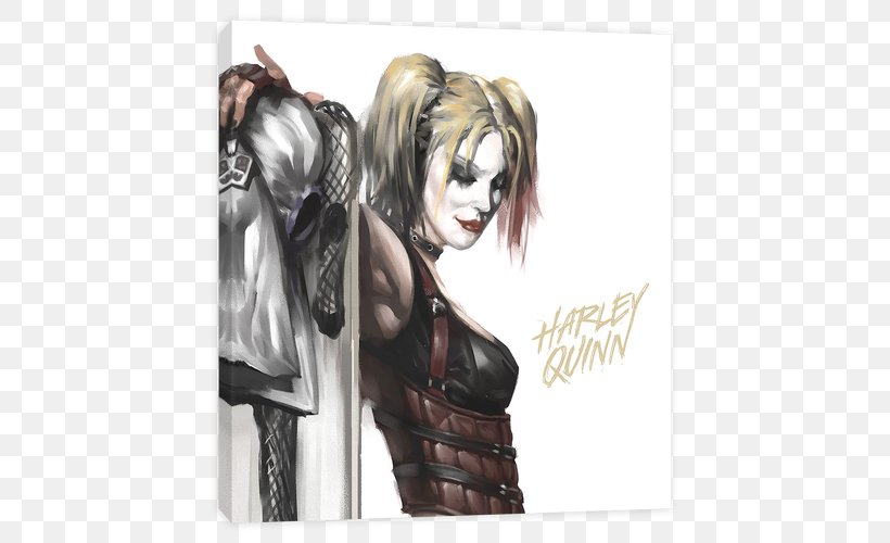 Harley Quinn Joker Batman: Arkham City Poster, PNG, 500x500px, Harley Quinn, Arm, Art, Batman, Batman Adventures Mad Love Download Free