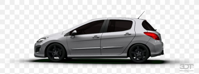 Peugeot 308 City Car Subcompact Car, PNG, 1004x373px, Peugeot 308, Alloy Wheel, Auto Part, Automotive Design, Automotive Exterior Download Free