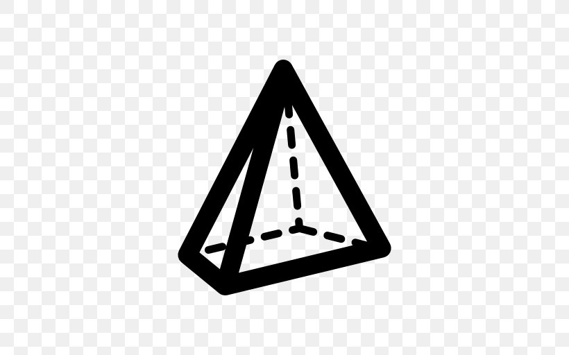Square Pyramid Shape Mathematics, PNG, 512x512px, Pyramid, Base, Black, Brand, Elongated Triangular Pyramid Download Free
