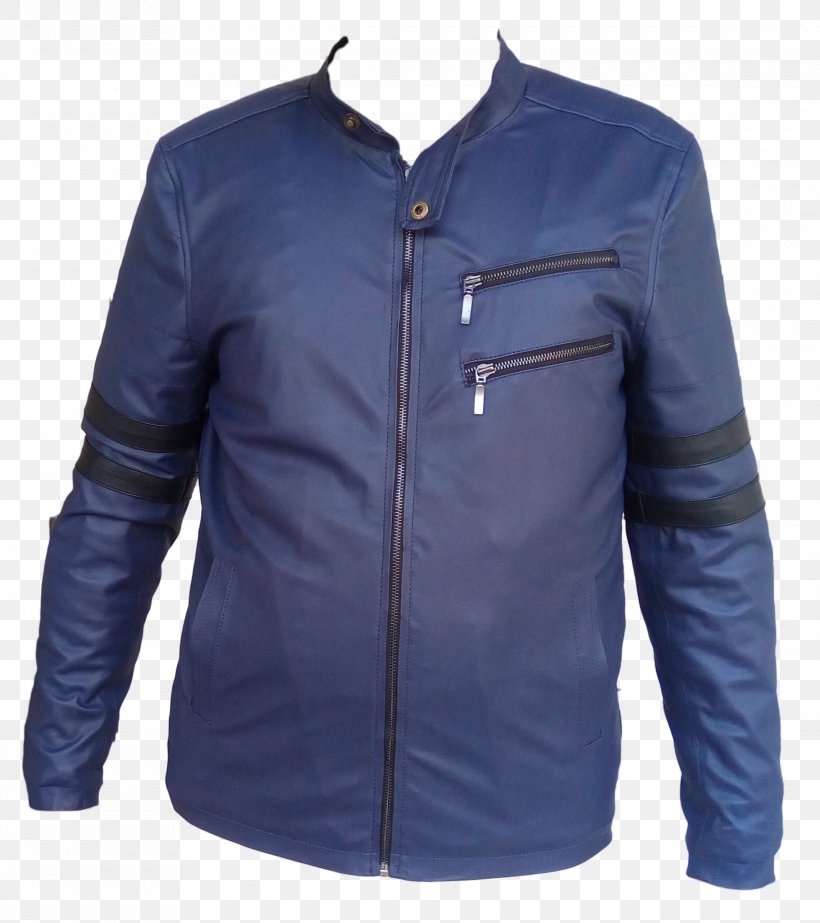 Leather Jacket Bicast Leather Sheep, PNG, 2280x2569px, Leather Jacket, Bicast Leather, Blue, Cobalt Blue, Discounts And Allowances Download Free