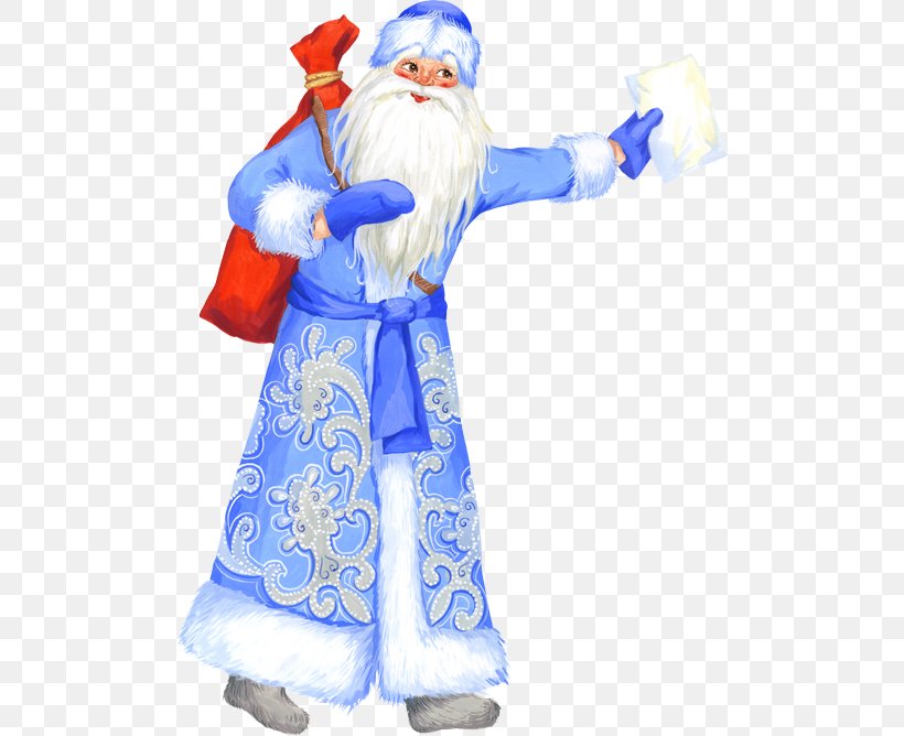 Santa Claus Ded Moroz Christmas Tree Gift, PNG, 500x668px, Santa Claus, Christmas, Christmas Gift, Christmas Ornament, Christmas Tree Download Free