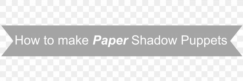 Brand Shadow Play Paper Logo, PNG, 3000x1000px, Brand, Logo, Paper, Puppet, Rectangle Download Free