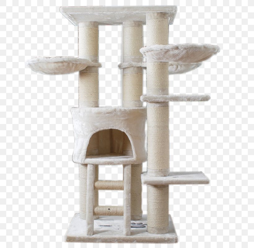 Cat Tree Scratching Post Arbre à Gratter Ocean Sky, Crème Switzerland, PNG, 665x800px, Cat, Animal, Beige, Cat Furniture, Cat Tree Download Free