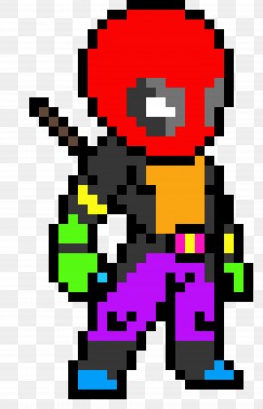 Deadpool Pixel Art Spider-Man Logo Drawing, PNG, 1184x1184px, Deadpool ...