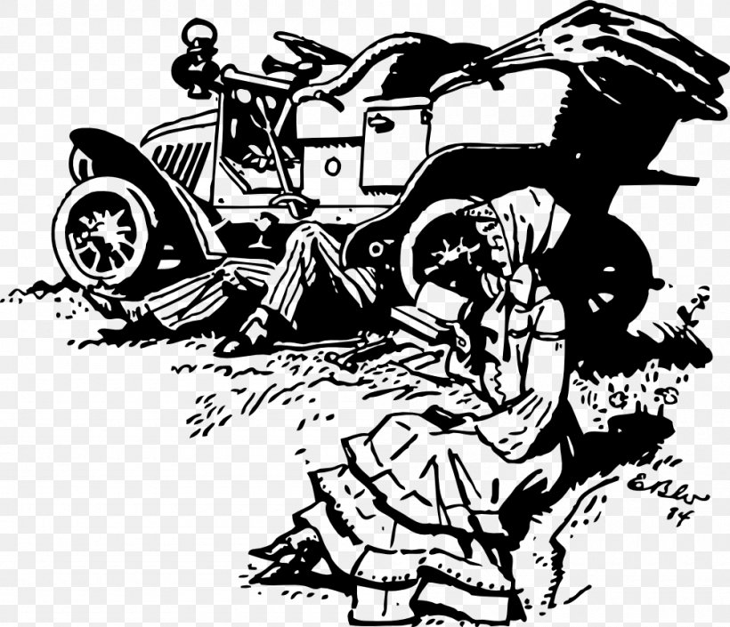 Download Clip Art, PNG, 1000x860px, Royaltyfree, Art, Black And White, Car, Cartoon Download Free