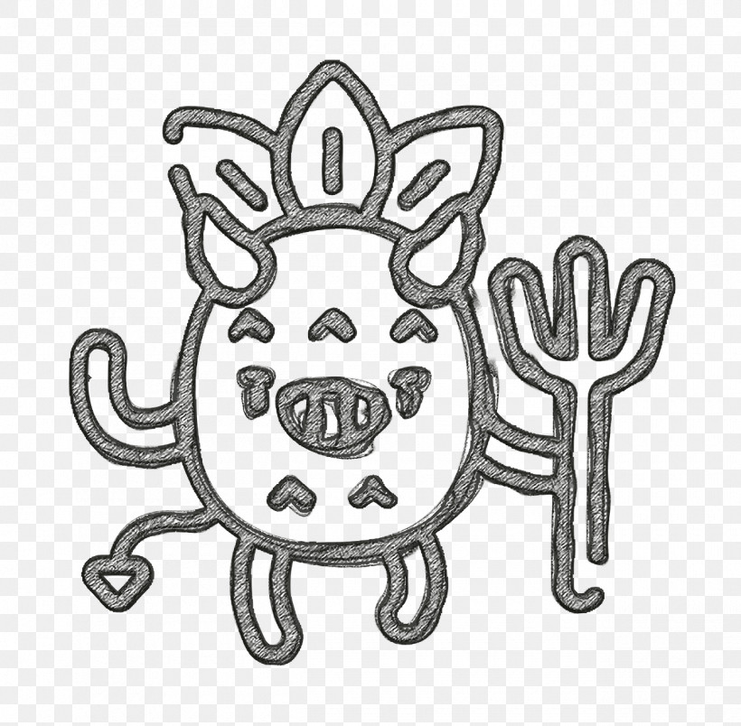 Pineapple Character Icon Devil Icon, PNG, 1260x1236px, Pineapple Character Icon, Coloring Book, Devil Icon, Finger, Hand Download Free