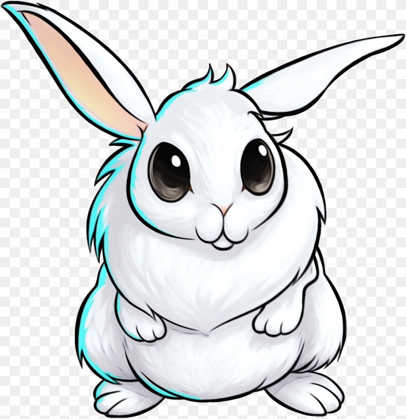 Easter Bunny, PNG, 950x982px, Watercolor, Animal Figure, Cartoon, Easter Bunny, Encyclopedia Download Free