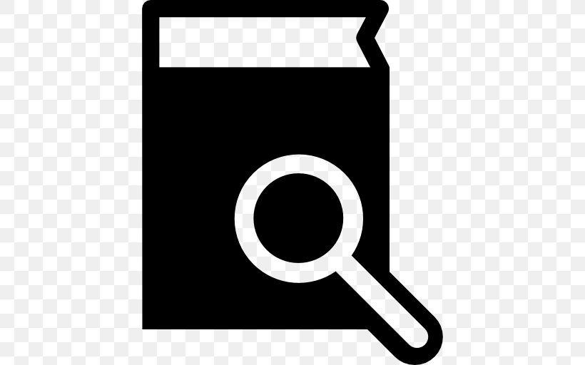 Search For, PNG, 512x512px, Symbol, Black, Black And White, Book, Brand Download Free