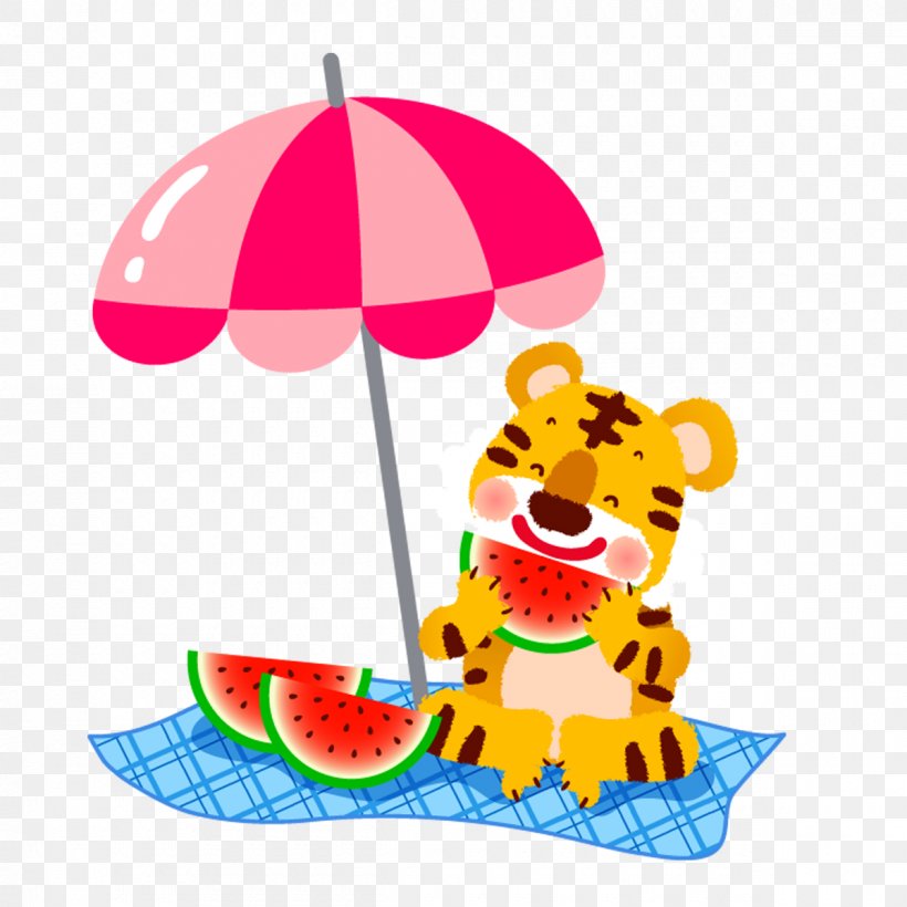 Tiger Watermelon Vector Graphics Euclidean Vector, PNG, 1200x1200px, Tiger, Baby Toys, Cartoon, Fruit, Muskmelon Download Free