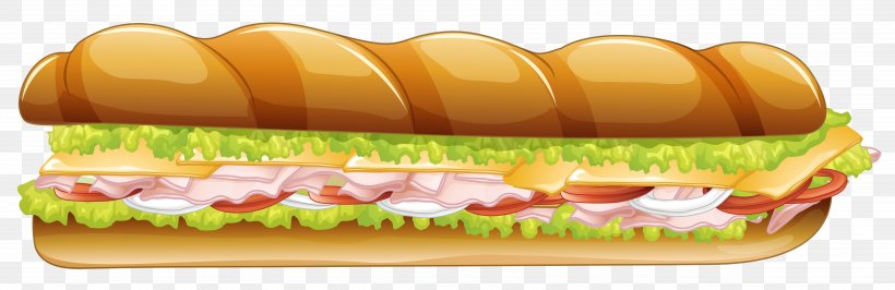 Clip Art, PNG, 5047x1640px, Submarine Sandwich, Cheeseburger, Cuisine, Fast Food, Finger Food Download Free