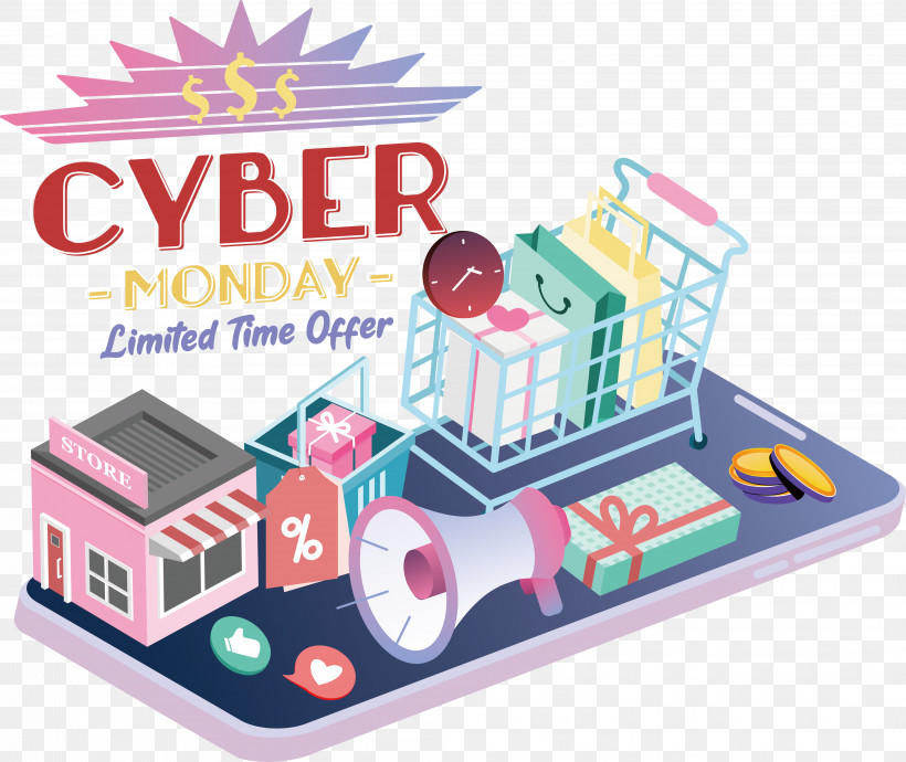 Cyber Monday, PNG, 4169x3510px, Cyber Monday, Discount, Limited Time Offer, Special Offer Download Free