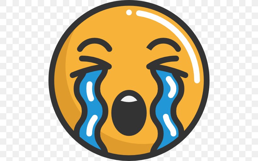 Face With Tears Of Joy Emoji Emoticon Smiley Clip Art, PNG, 512x512px, Face With Tears Of Joy Emoji, Crying, Emoji, Emoticon, Emotion Download Free