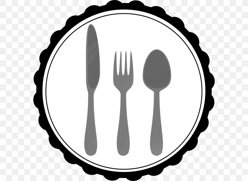 Free Lunch Free Content Clip Art, PNG, 600x600px, Lunch, Black And White, Cutlery, Dinner, Food Download Free