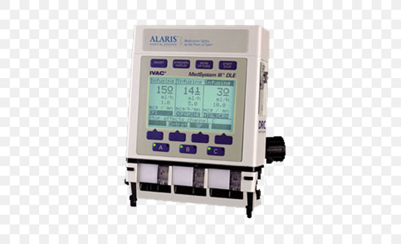 Infusion Pump Intravenous Therapy Baxter International, PNG, 500x500px, Infusion Pump, B Braun Melsungen, Baxter International, Electronic Component, Electronics Download Free