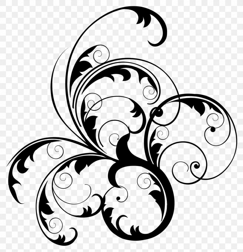 Line Art Flower Clip Art, PNG, 1352x1400px, Line Art, Art, Artwork, Black, Black And White Download Free