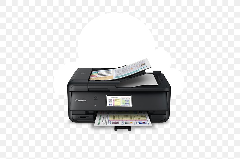 Multi-function Printer Hewlett-Packard Canon Inkjet Printing, PNG, 545x545px, Multifunction Printer, Canon, Color Printing, Duplex Printing, Electronic Device Download Free