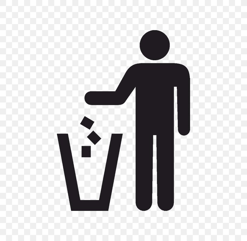Rubbish Bins & Waste Paper Baskets Recycling Clip Art, PNG, 800x800px, Rubbish Bins Waste Paper Baskets, Bin Bag, Brand, Human Behavior, Joint Download Free