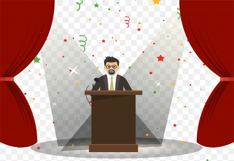 Speaking On Stage, PNG, 2462x1694px, Designer, Administration Du Personnel, Balloon, Communication, Public Relations Download Free