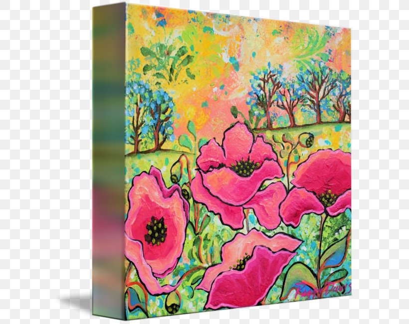 Painting Floral Design Acrylic Paint Modern Art, PNG, 604x650px, Painting, Acrylic Paint, Acrylic Resin, Art, Flora Download Free