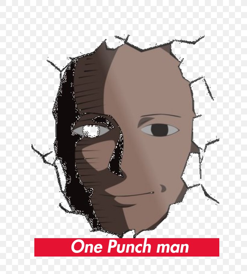 T-shirt Saitama One Punch Man Face, PNG, 637x910px, Watercolor, Cartoon, Flower, Frame, Heart Download Free