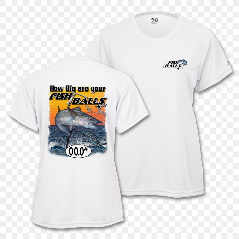 T-shirt Sleeve Sports Fan Jersey Fish, PNG, 2160x2160px, Tshirt, Active Shirt, Badger, Brand, Clothing Download Free