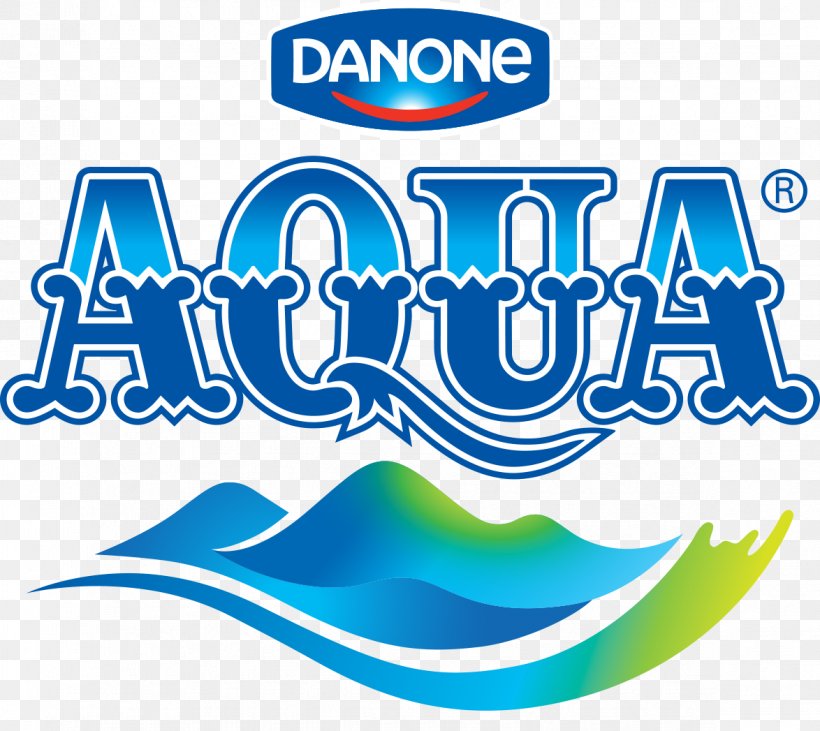 Aqua Logo Water Text Brand, PNG, 1174x1047px, Aqua, Area, Blue, Brand, Danone Download Free