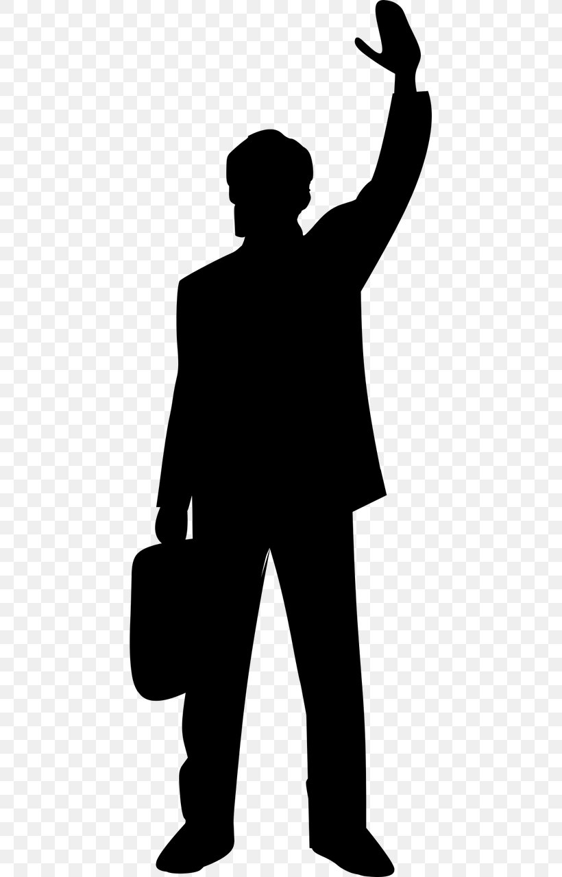 Image Vector Graphics Silhouette Pixabay, PNG, 640x1280px, Silhouette, Blackandwhite, Blog, Gesture, Job Download Free