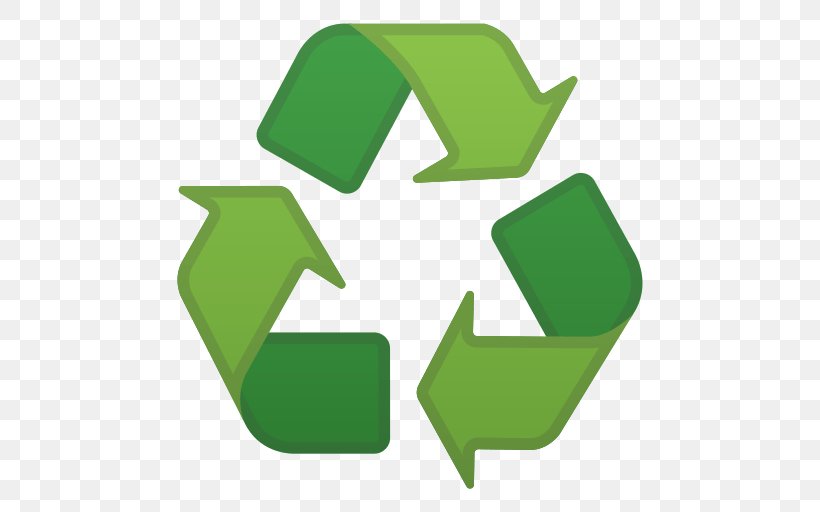 Recycling Symbol Recycling Bin Rubbish Bins & Waste Paper Baskets, PNG, 512x512px, Recycling Symbol, Decal, Green, Logo, Natural Environment Download Free