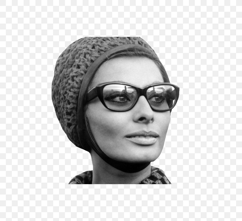 Sophia Loren 1960s 1950s Sunglasses, PNG, 750x750px, Sophia Loren, Actor, Beanie, Bonnet, Cap Download Free