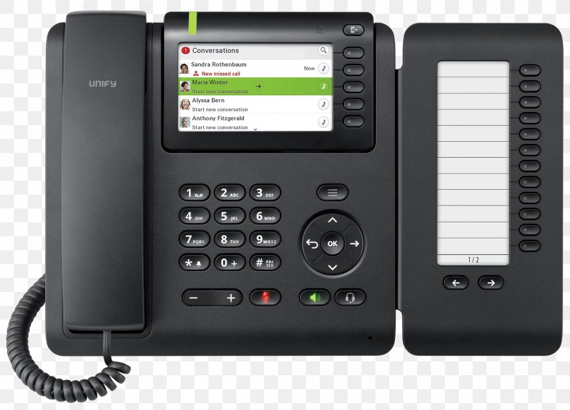 Business Telephone System Unify OpenScape Desk Phone CP200 VoIP Phone Unify OpenScape Desk Phone IP 55G, PNG, 2000x1440px, Telephone, Avaya, Business Telephone System, Communication, Corded Phone Download Free