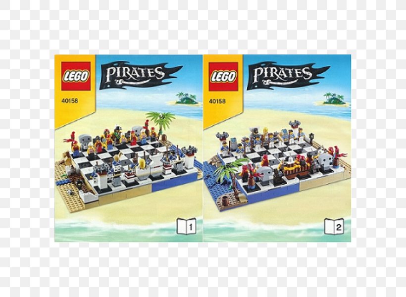 Lego Chess Lego Chess Lego Pirates LEGO 40158 Pirates Pirates Chess Set, PNG, 600x600px, Lego, Chess, Construction Set, Lego 70410 Pirates Soldiers Outpost, Lego 70411 Pirates Treasure Island Download Free