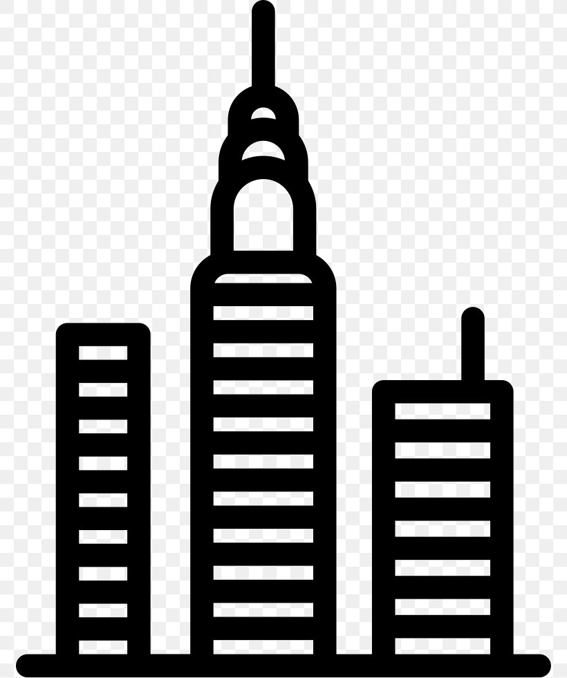Skyscraper, PNG, 774x981px, Skyscraper, Black And White, Brand, Building, Logo Download Free