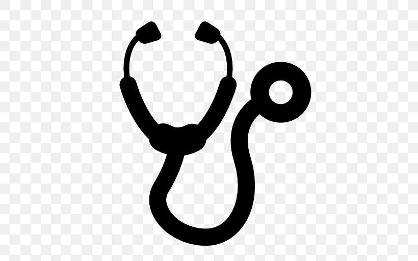 Stethoscope Medicine Physician Clip Art, PNG, 512x512px, Stethoscope, Artwork, Black And White, Cardiology, David Littmann Download Free