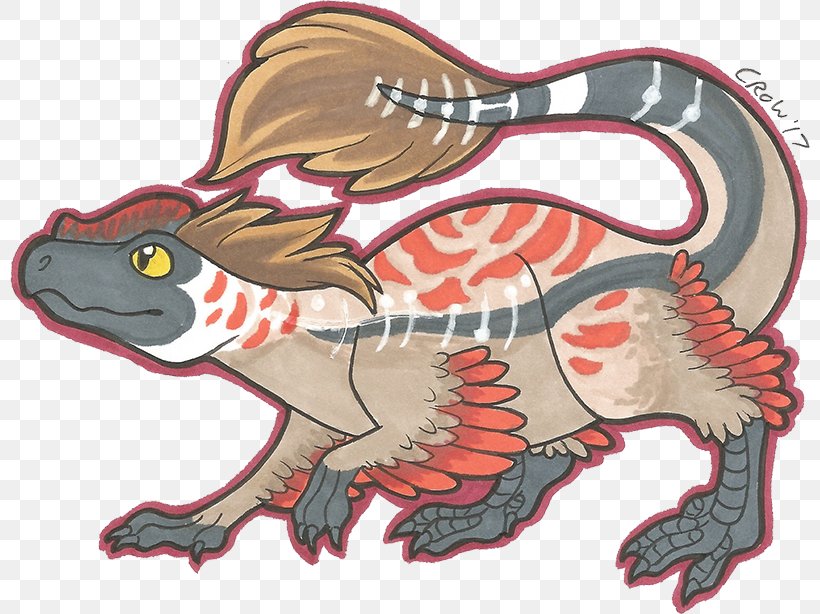 Velociraptor Reptile Amphibian Art, PNG, 800x614px, Velociraptor, Amphibian, Animal, Art, Cartoon Download Free