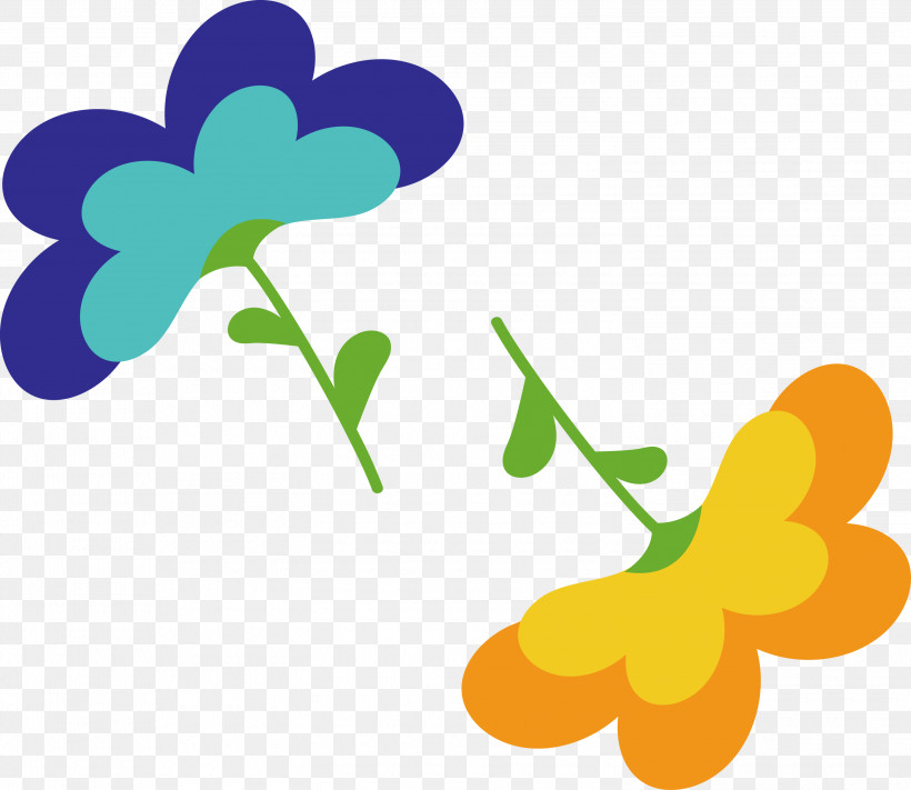 Flower Clipart Flower Art, PNG, 3000x2602px, Flower Clipart, Butterflies, Flower, Flower Art, Green Download Free