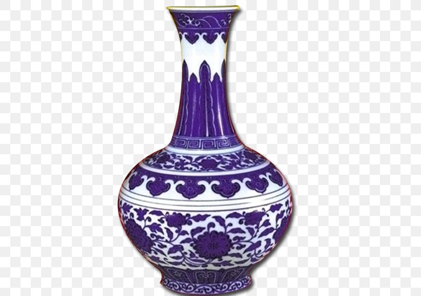 Jingdezhen Qing Dynasty Vase Blue And White Pottery Porcelain, PNG, 576x576px, Jingdezhen, Art, Artifact, Blue And White Porcelain, Blue And White Pottery Download Free
