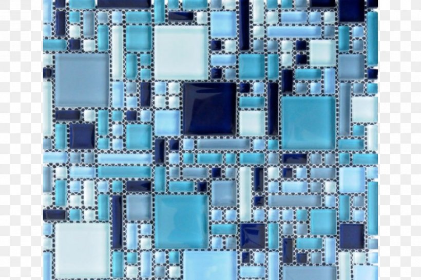 Mosaic Glass Blue Stone Tile, PNG, 900x600px, Mosaic, Bathroom, Blue, Color, Computer Component Download Free