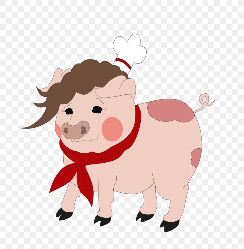 Pig Drawing Danganronpa V3: Killing Harmony Digital Art, PNG, 1024x1044px, Pig, Art, Cartoon, Cattle Like Mammal, Danganronpa Download Free